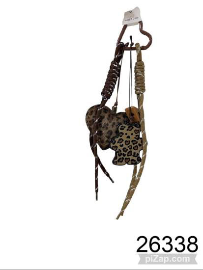 Imagen de LLAVERO CORAZON Y ACC. ANIMAL PRINT 5.26